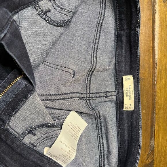 Abercrombie and Fitch Full Length Denim Jeggings, Women's Size 4 - Picture 4 of 7